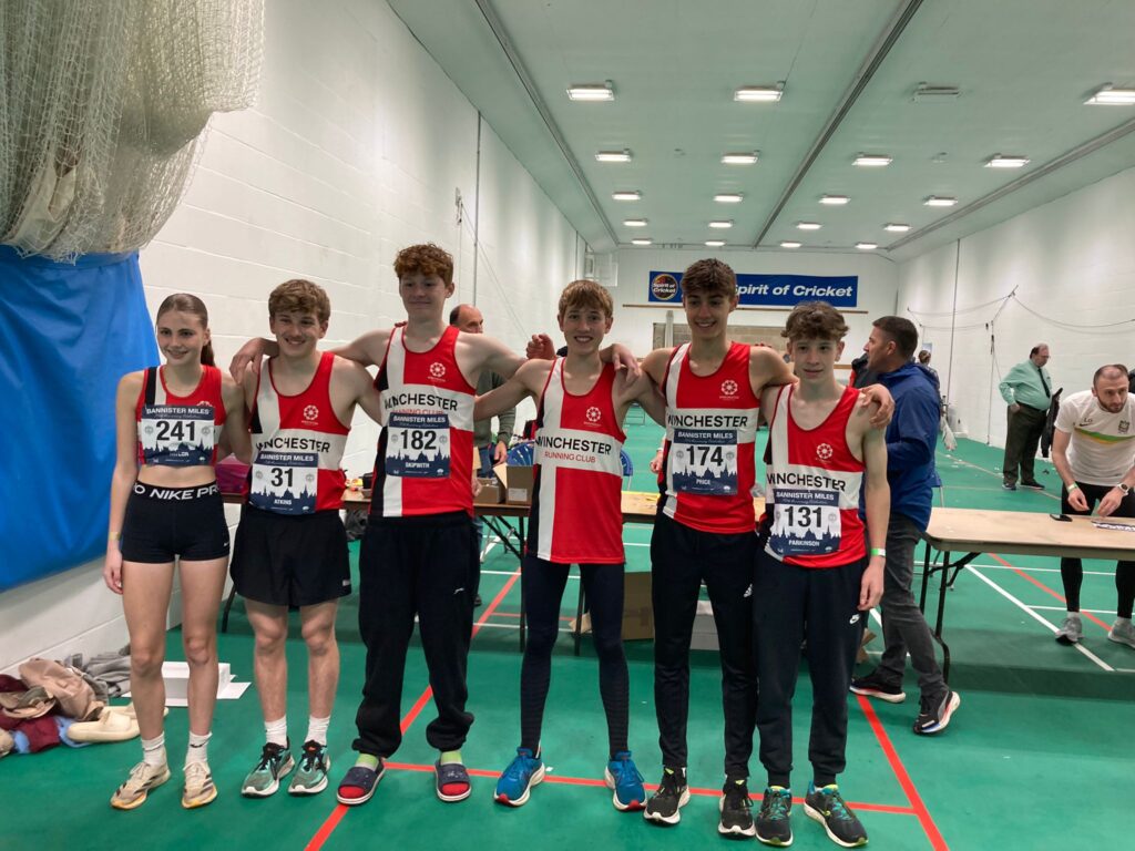 Junior's run the Bannister miles