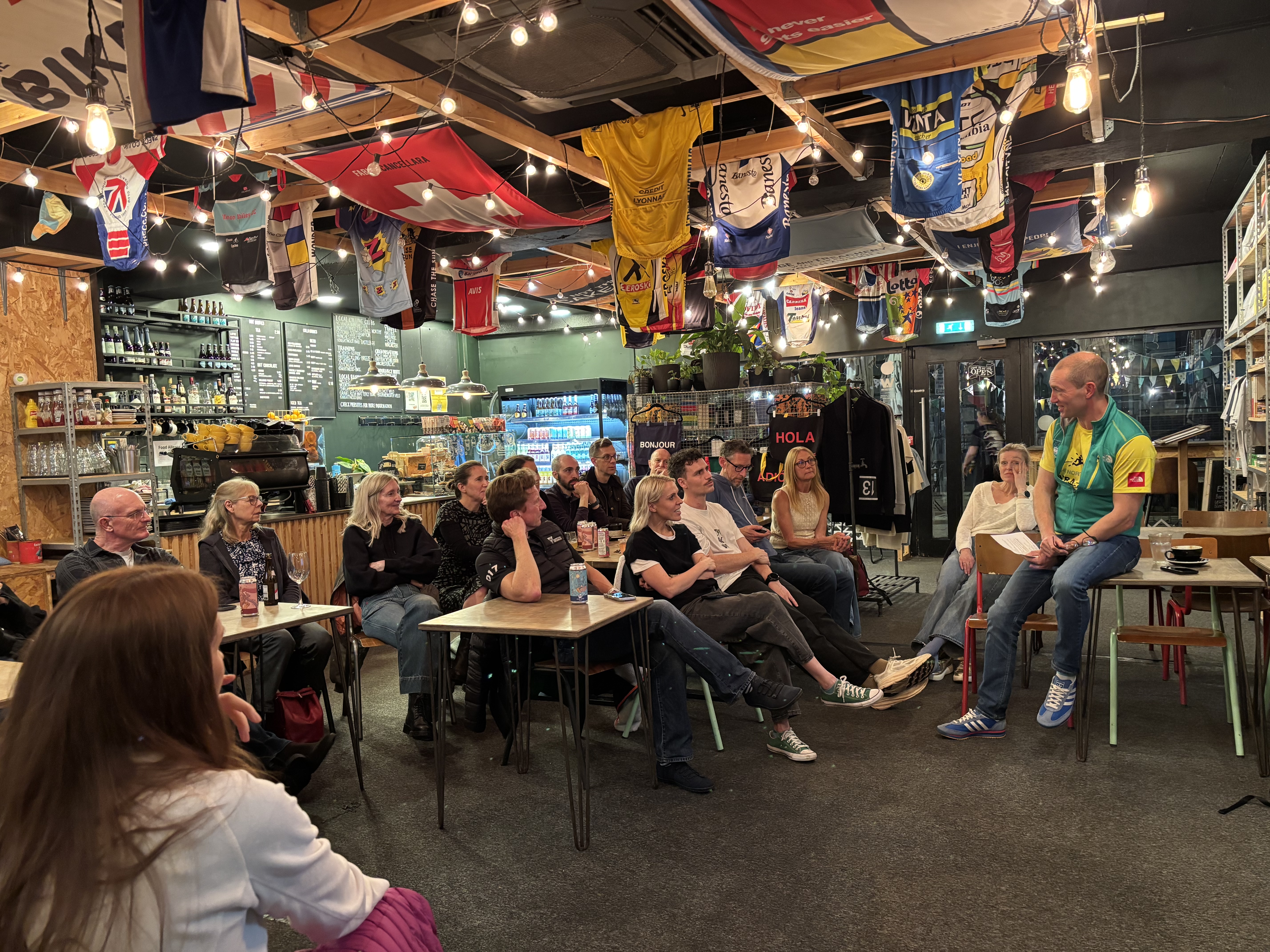 A talks-series evening at South Downs Social